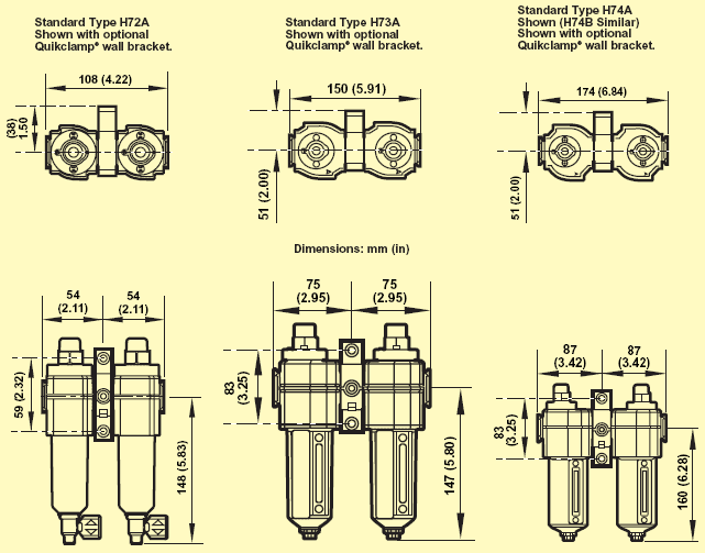 Filter Dimensions