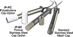 Optional Caps available for Industrial Probes